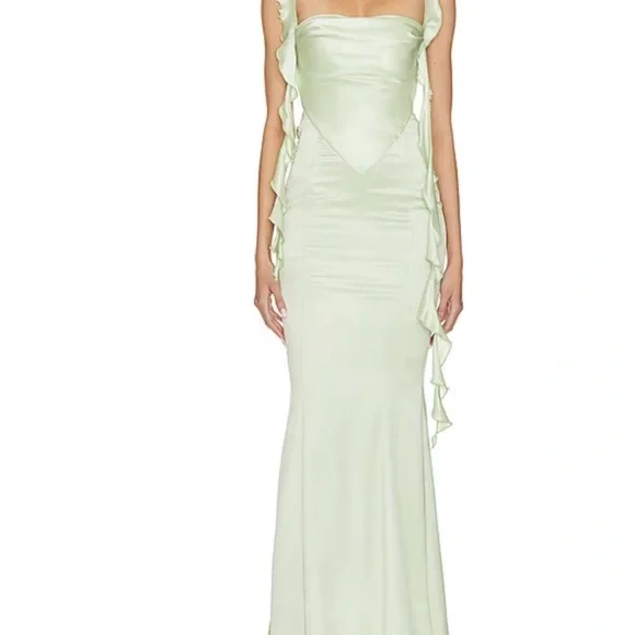 Nana Jacqueline Caroline Dress in Green S